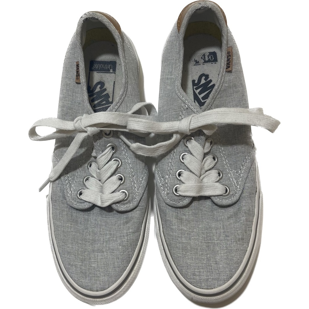 Vans Camden Grey Ortholite Sneakers size 7.5 Women 053